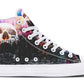 Colored Forest Skull Hightops