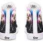 Colored Forest Skull Hightops