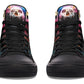 Colored Forest Skull Hightops