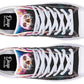 Colored Forest Skull Hightops