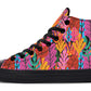 Colorful Abstract Leaves Hightops