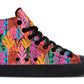 Colorful Abstract Leaves Hightops