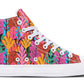 Colorful Abstract Leaves Hightops
