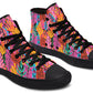 Colorful Abstract Leaves Hightops