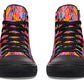 Colorful Abstract Leaves Hightops