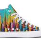 Colorful City Hightops