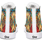 Colorful Ethnic Tribal Hightops