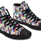 Colorful Funky Dogs Hightops