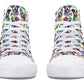 Colorful Funky Dogs Hightops