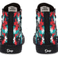 Colorful Grunge Puzzle Hightops