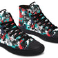 Colorful Grunge Puzzle Hightops