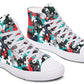 Colorful Grunge Puzzle Hightops