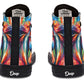 Colorful Horse Splash Hightops