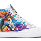 Colorful Horse Splash Hightops