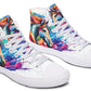 Colorful Horse Splash Hightops
