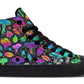 Colorful Mushrooms High Tops