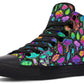 Colorful Mushrooms High Tops