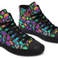 Colorful Mushrooms High Tops