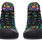 Colorful Mushrooms High Tops