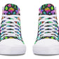 Colorful Mushrooms High Tops