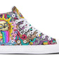 Colorful Music Skull Hightops