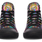 Colorful Music Skull Hightops