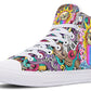 Colorful Music Skull Hightops
