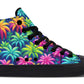 Colorful Palm Trees High Tops