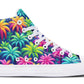 Colorful Palm Trees High Tops