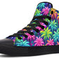 Colorful Palm Trees High Tops