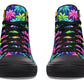 Colorful Palm Trees High Tops