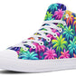 Colorful Palm Trees High Tops