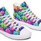 Colorful Palm Trees High Tops