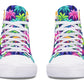 Colorful Palm Trees High Tops