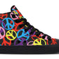 Colorful Peace Hightops
