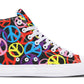 Colorful Peace Hightops