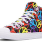 Colorful Peace Hightops