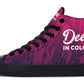 Deep In Color On Fire Hightops