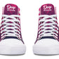 Deep In Color On Fire Hightops