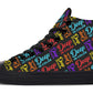 Deep In Color Pattern Hightops