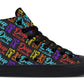 Deep In Color Pattern Hightops