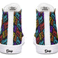 Deep In Color Pattern Hightops