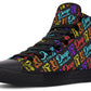 Deep In Color Pattern Hightops