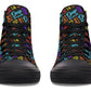 Deep In Color Pattern Hightops
