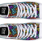Deep In Color Pattern Hightops
