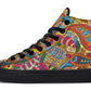 Embroidered Paisley High Tops