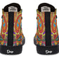 Embroidered Paisley High Tops
