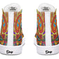 Embroidered Paisley High Tops
