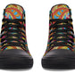 Embroidered Paisley High Tops
