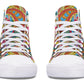 Embroidered Paisley High Tops